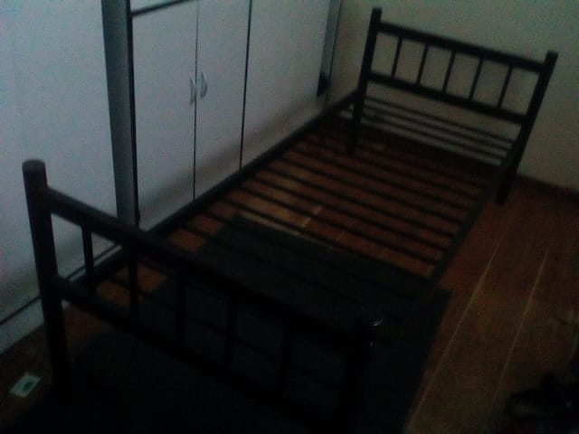 Custom welded bed frame