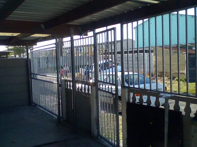 Carport balustrade fencing