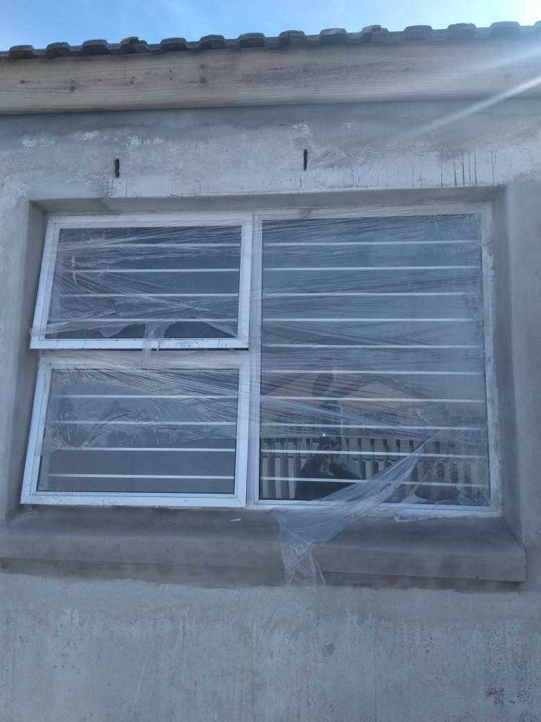 Window burglar bars - exterior view